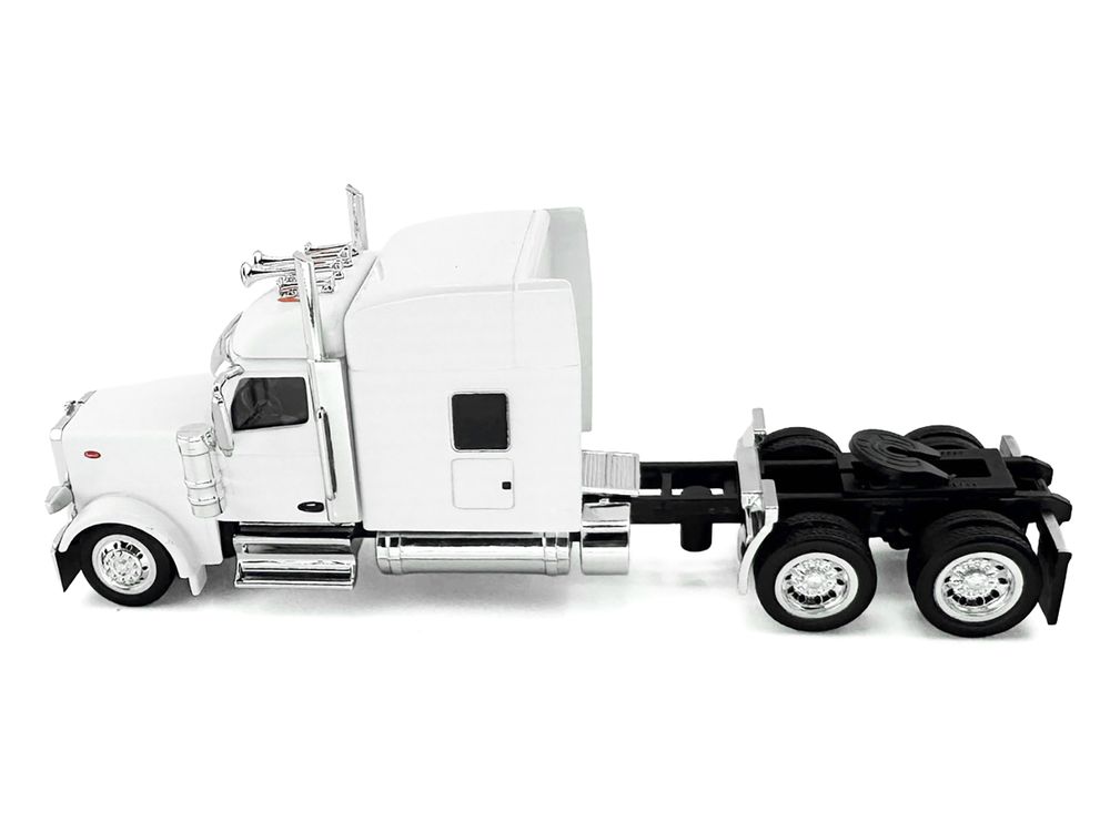 Kenworth W990 with Stand Up Sleeper Cab White 1/87 (HO) Plastic Model Car by HO Logistics view 2