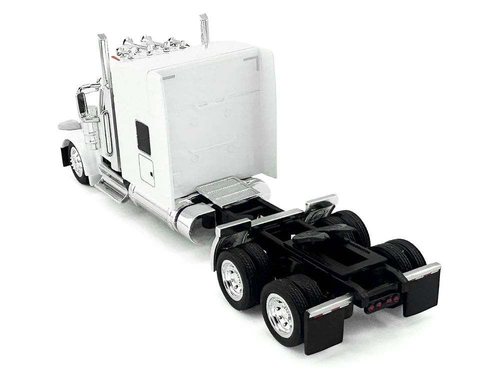 Kenworth W990 with Stand Up Sleeper Cab White 1/87 (HO) Plastic Model Car by HO Logistics view 4