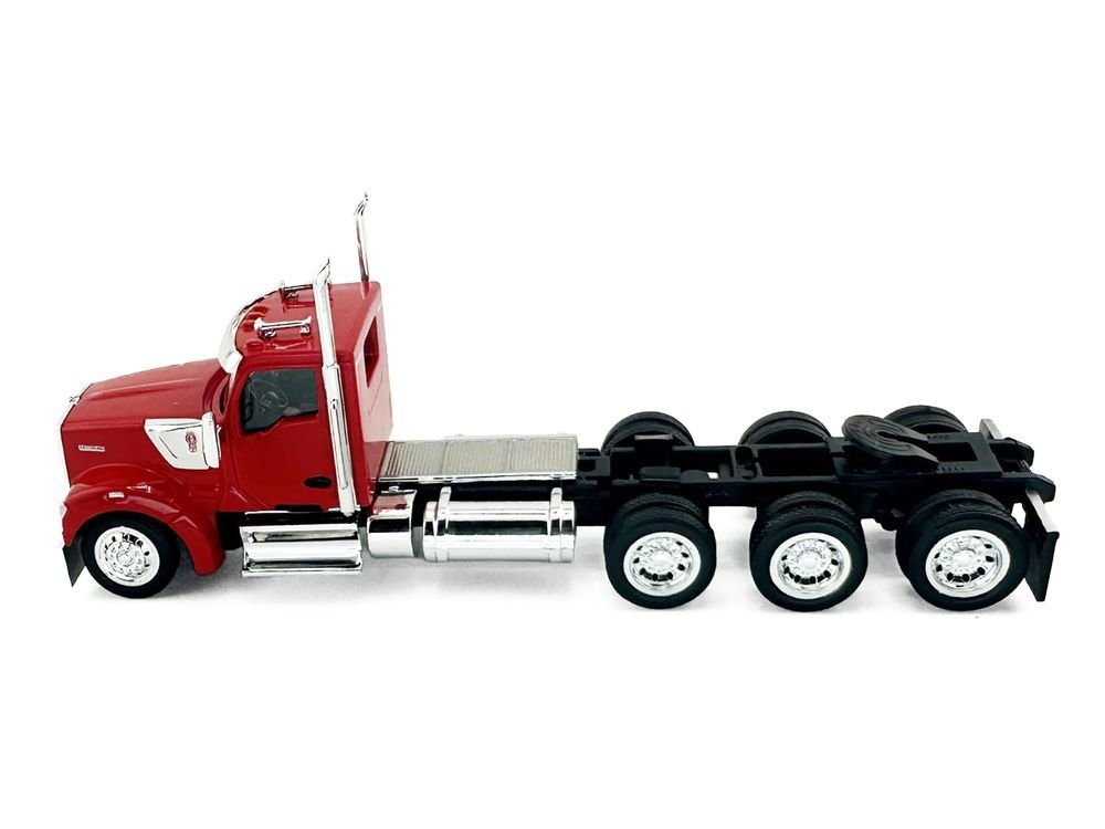 Kenworth W990 3-Axel Day Cab Red 1/87 (HO) Plastic Model Car by HO Logistics view 2