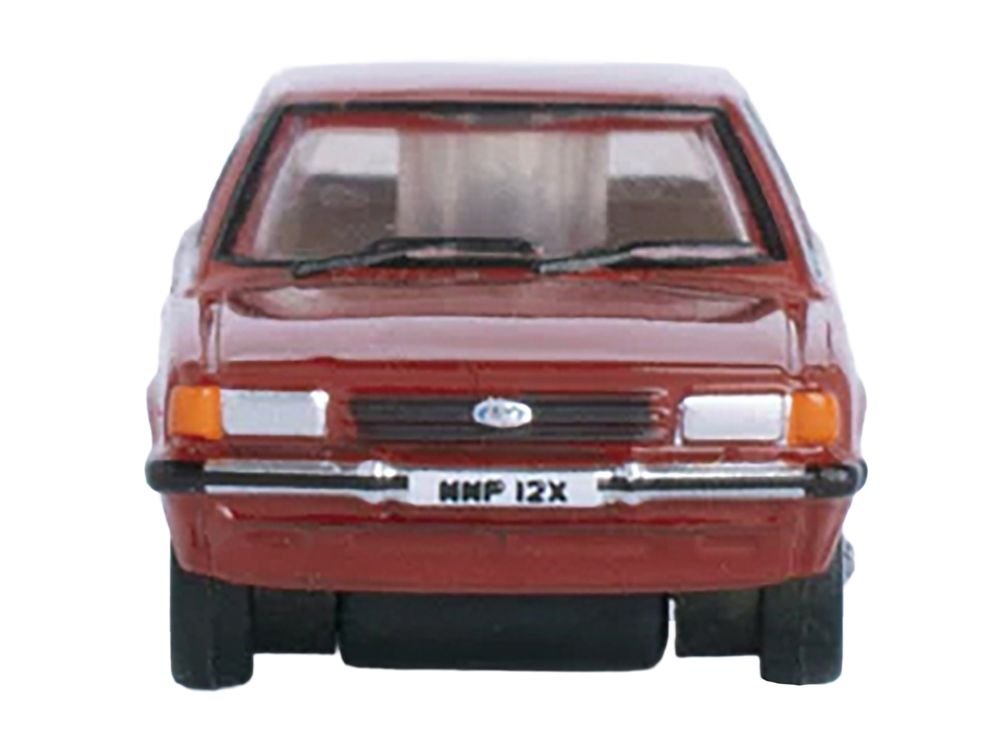Ford Cortina MKV RHD (Right Hand Drive) Cardinal Red 1/148 (N) Scale Diecast Model Car by Oxford Diecast view 3