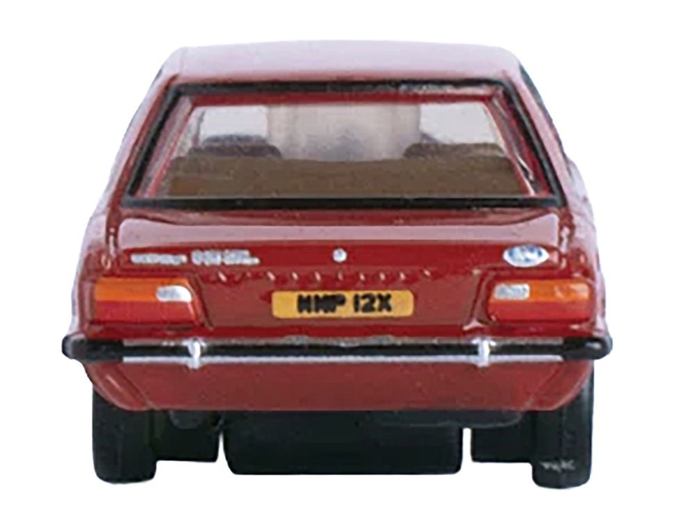Ford Cortina MKV RHD (Right Hand Drive) Cardinal Red 1/148 (N) Scale Diecast Model Car by Oxford Diecast view 4