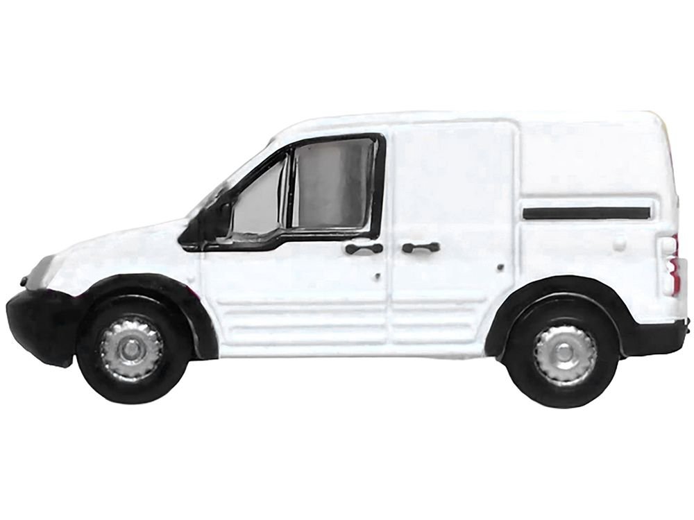 Ford Transit Connect Van RHD (Right Hand Drive) Frozen White 1/148 (N) Scale Diecast Model Car by Oxford Diecast view 2
