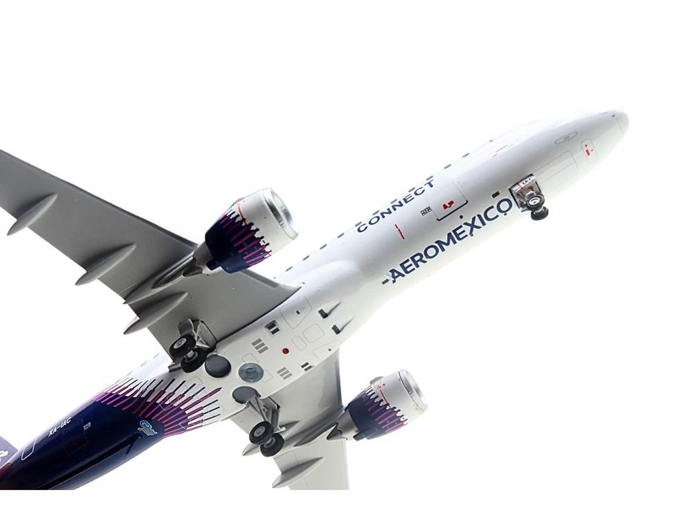 Embraer ERJ-190 Commercial Aircraft "Aeromexico Connect" (XA-IAC) White with Blue Tail "Gemini 200" Series 1/200 Diecast Model Airplane by GeminiJets view 2