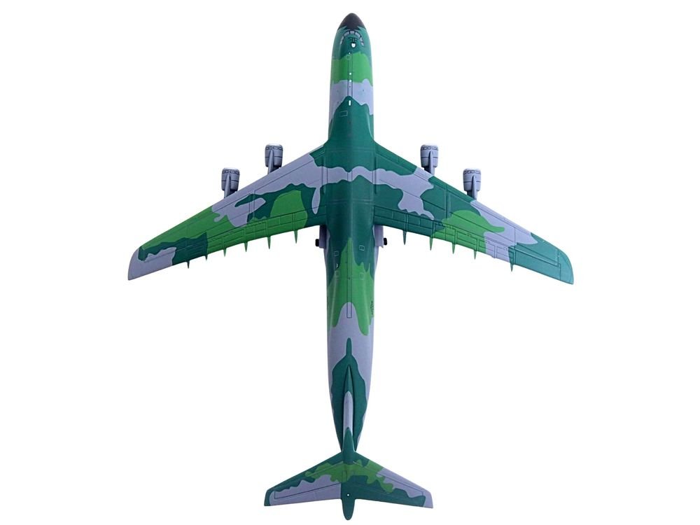 Lockheed C-5M Super Galaxy Transport Aircraft "New York Air National Guard 105th Airlift Wing Stewart Air National Guard Base" United States Air Force (68-0226) Green Camouflage "Gemini Macs" Series 1/400 Diecast Model Airplane by GeminiJets view 5