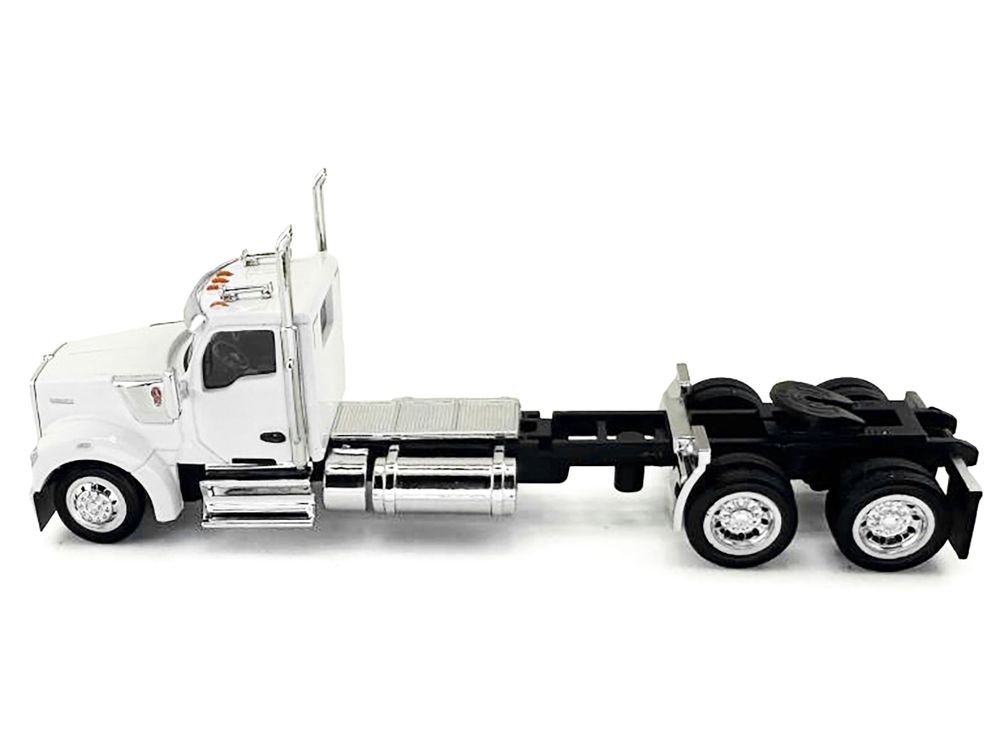 Kenworth W990 2-Axel Day Cab White 1/87 (HO) Plastic Model Car by HO Logistics view 2