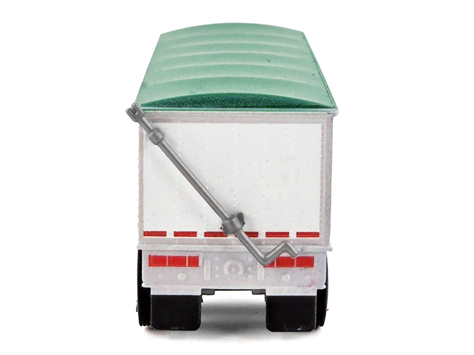 Covered Grain Trailer White with Green Tarp "Cargill" 1/87 (HO) Plastic Model Car by HO Logistics view 5