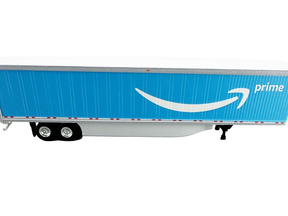 Trailer Wind Skirts for 53' Dry Vans White 1/87 (HO) Plastic Model Car by HO Logistics view 3