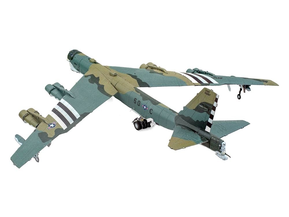 Model Kit Boeing B-52 Stratofortress Bomber Aircraft "United States Air Force" (Challenging Difficulty) Steel Model by Metal Earth view 3