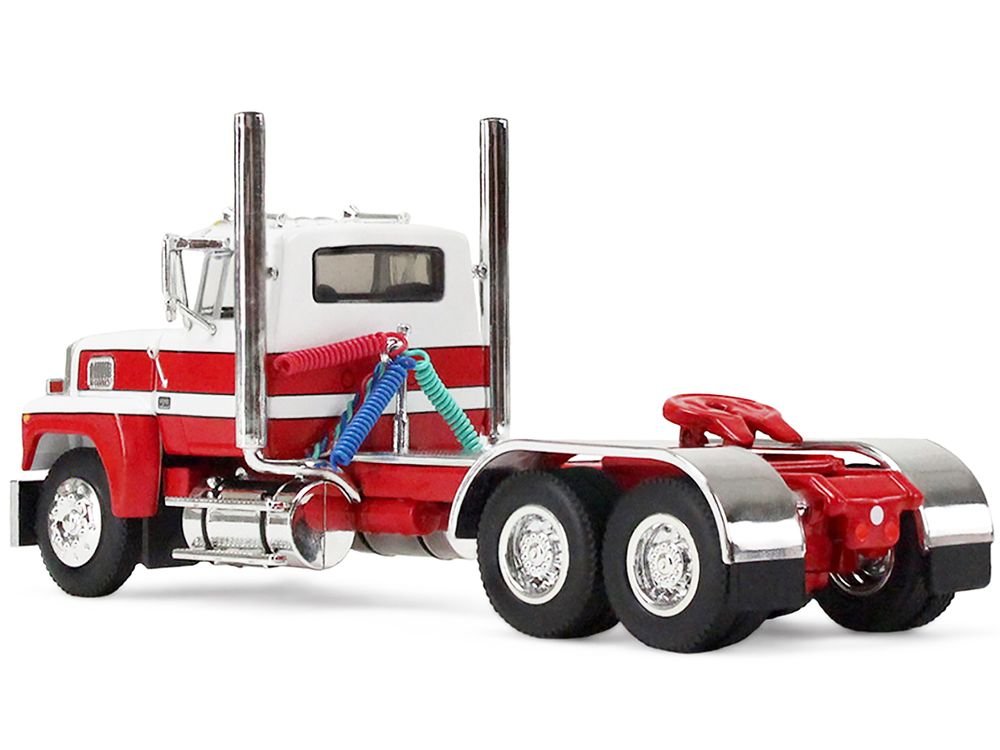 Ford LTL 9000 Trio Set (Two Day Cabs and One 60" Flat Top Sleeper) 1/64 Diecast Model by DCP/First Gear view 3