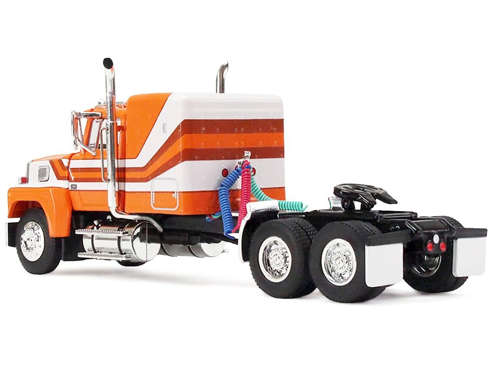 Ford LTL 9000 Trio Set (Two Day Cabs and One 60" Flat Top Sleeper) 1/64 Diecast Model by DCP/First Gear view 4