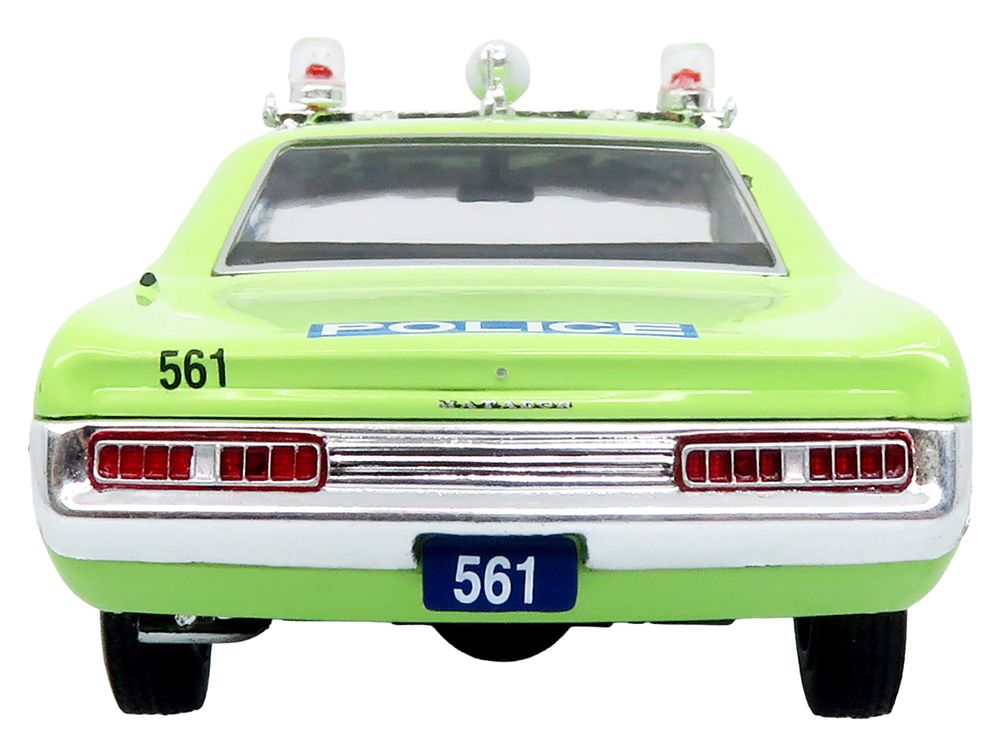1972 AMC Matador Police Car "Cleveland Police Department" Light Green 1/43 Diecast Model by Iconic Replicas view 5