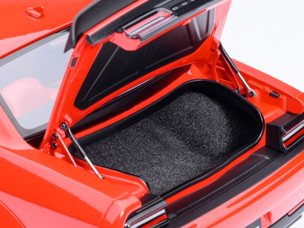 2022 Dodge Challenger SRT Jailbreak Torred with Red Interior 1/18 Model Car by Autoart view 5