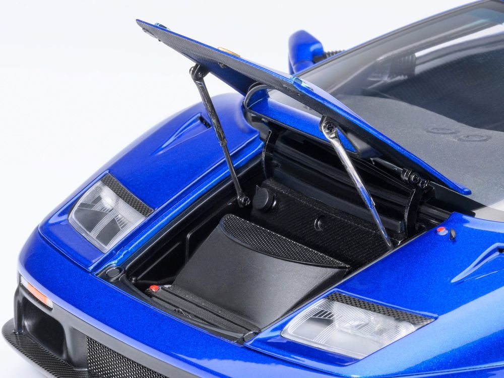 Lamborghini Diablo GTR Monterey Blue Metallic 1/18 Model Car by Autoart view 3