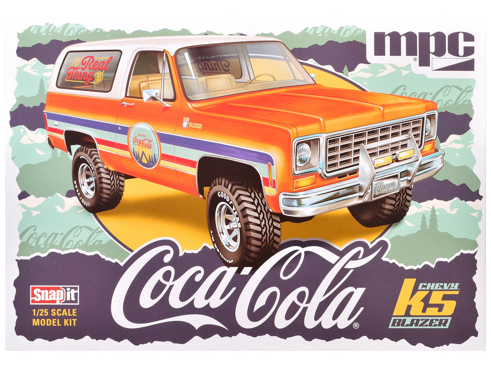 Skill 1 Model Kit Chevrolet K5 Blazer "Coca-Cola" 1/25 Scale Model by MPC