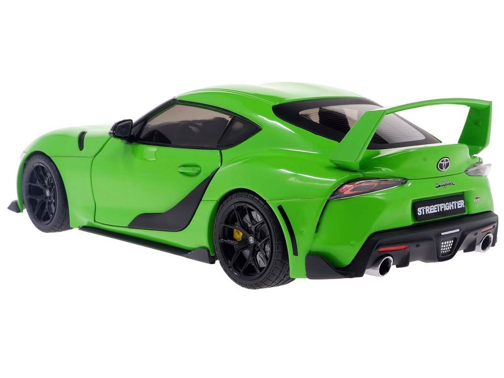 2023 Toyota GR Supra "StreetFighter" Green 1/18 Diecast Model Car by Solido view 5