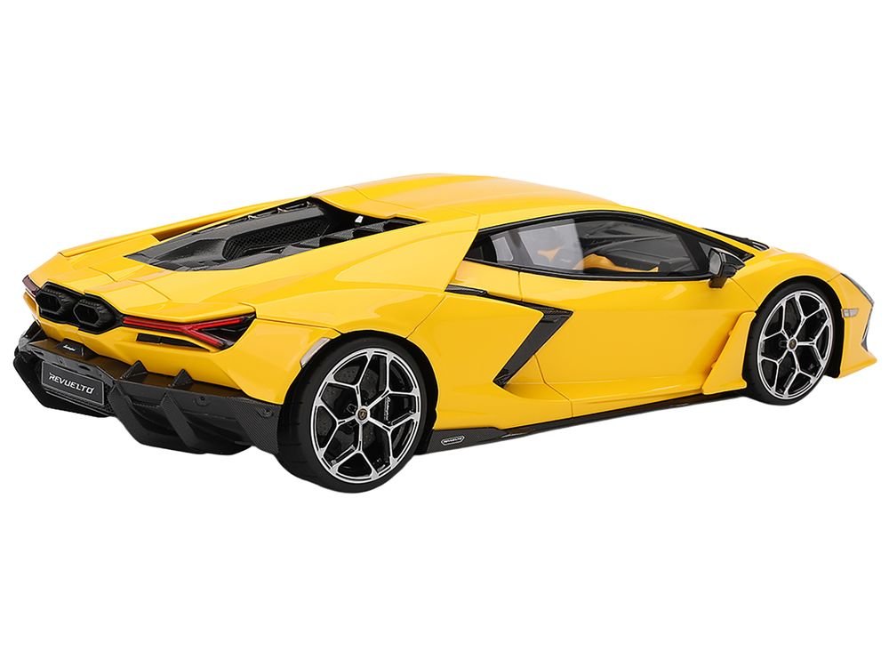 Lamborghini Revuelto Giallo (Yellow) 1/18 Model Car by Top Speed view 5