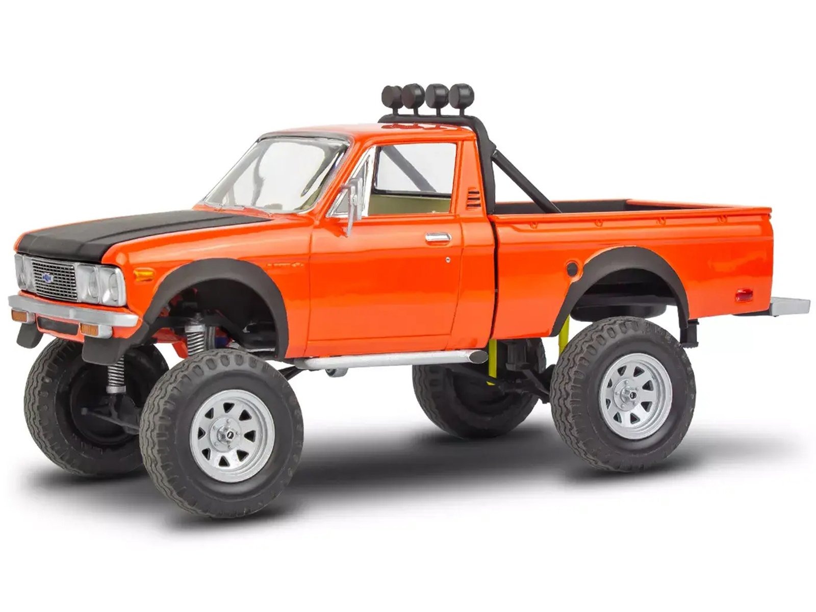 Level 4 Model Kit Chevrolet LUV 4x4 Pickup Truck "High Roller" 1/24 Scale Model by Revell view 2