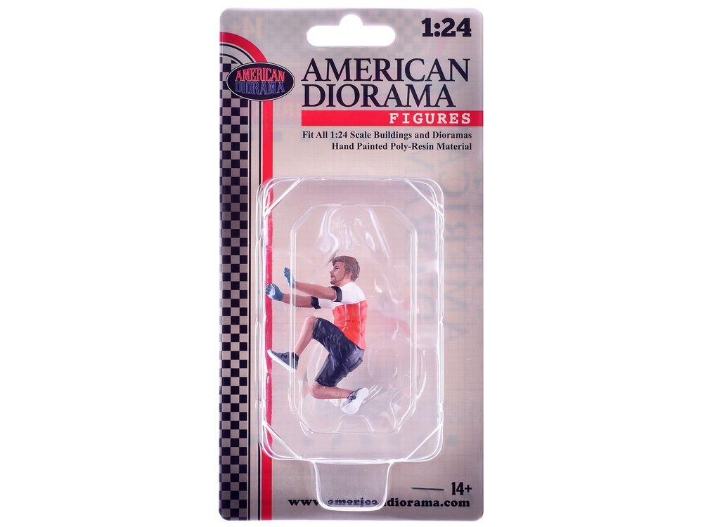 "Race Crew" Figure #1 for 1/24 Scale Models by American Diorama view 3