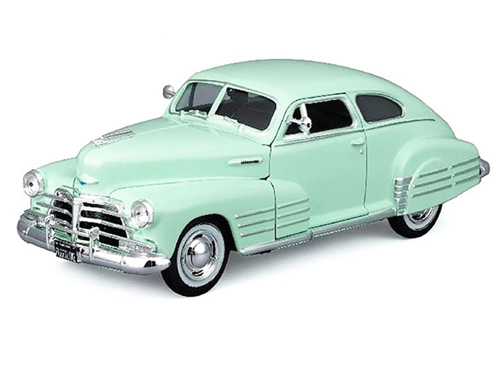 1948 Chevrolet Fleetline Aerosedan Light Green "Special Edition" Series 1/25 Diecast Model Car by Maisto view 2