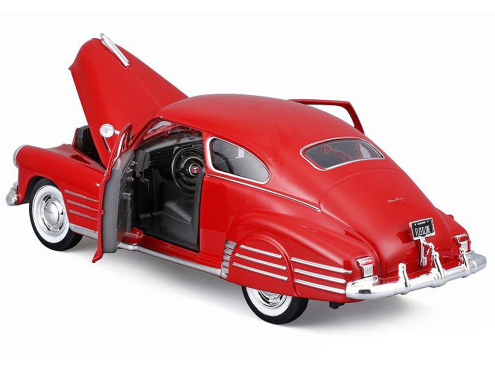 1948 Chevrolet Fleetline Aerosedan Red "Special Edition" Series 1/25 Diecast Model Car by Maisto view 3