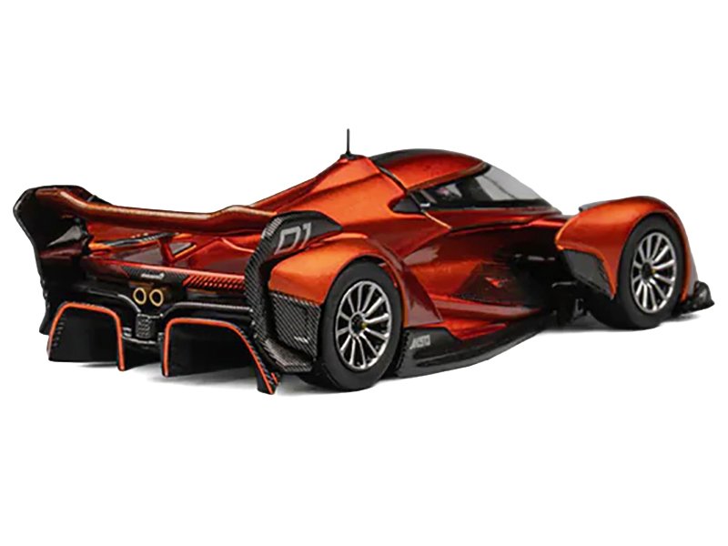 McLaren Solus GT Orange Metallic 1/64 Diecast Model Car by CM Model view 4