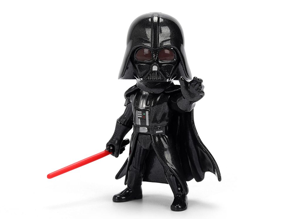 Set of 4 Diecast Figures "Star Wars" Movie Franchise "Metalfigs" Series Diecast Models by Jada view 4