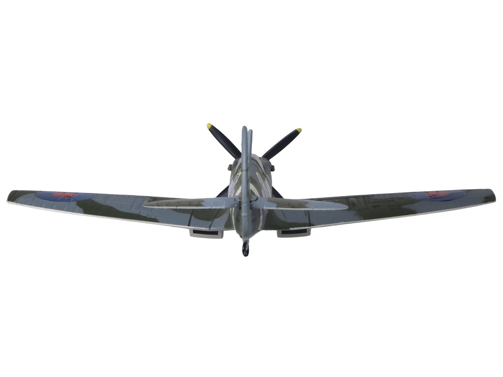 Supermarine Spitfire LF MK IXe Fighter Aircraft "TE565 10th (Czech) Fighter Squadron RAF Manston" Royal Air Force 1/72 Diecast Model Airplane by Oxford Diecast view 4