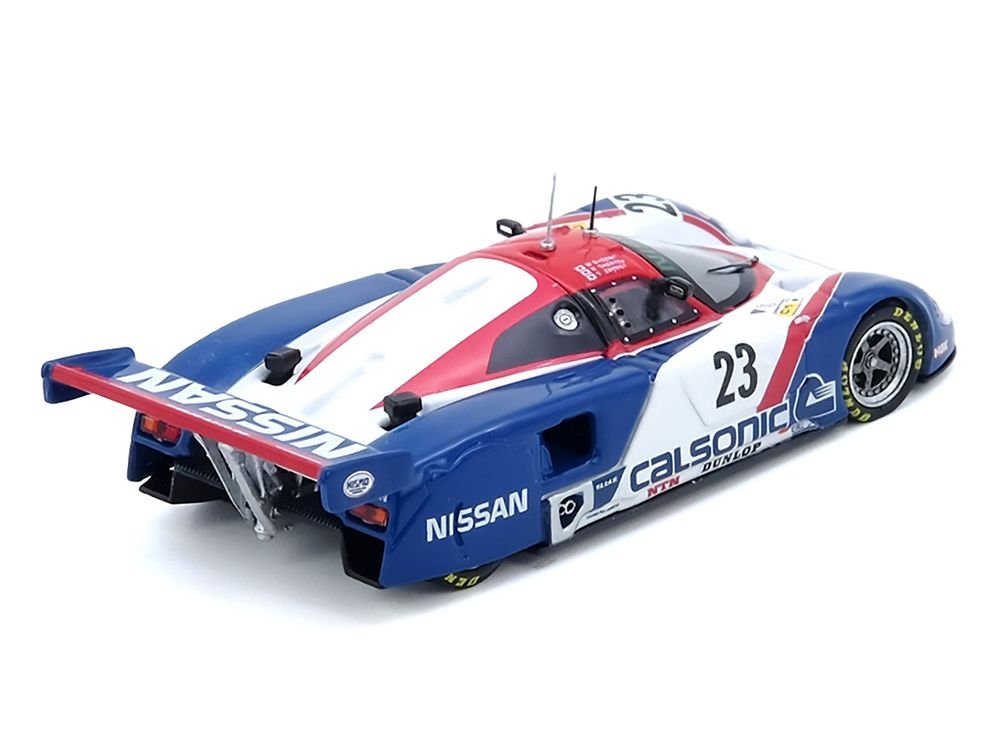 Nissan R89C #23 Masahiro Hasemi - Kazuyoshi Hoshino - Toshio Suzuki "24 Hours of Le Mans" (1989) 1/64 Diecast Model Car by Inno Models view 3