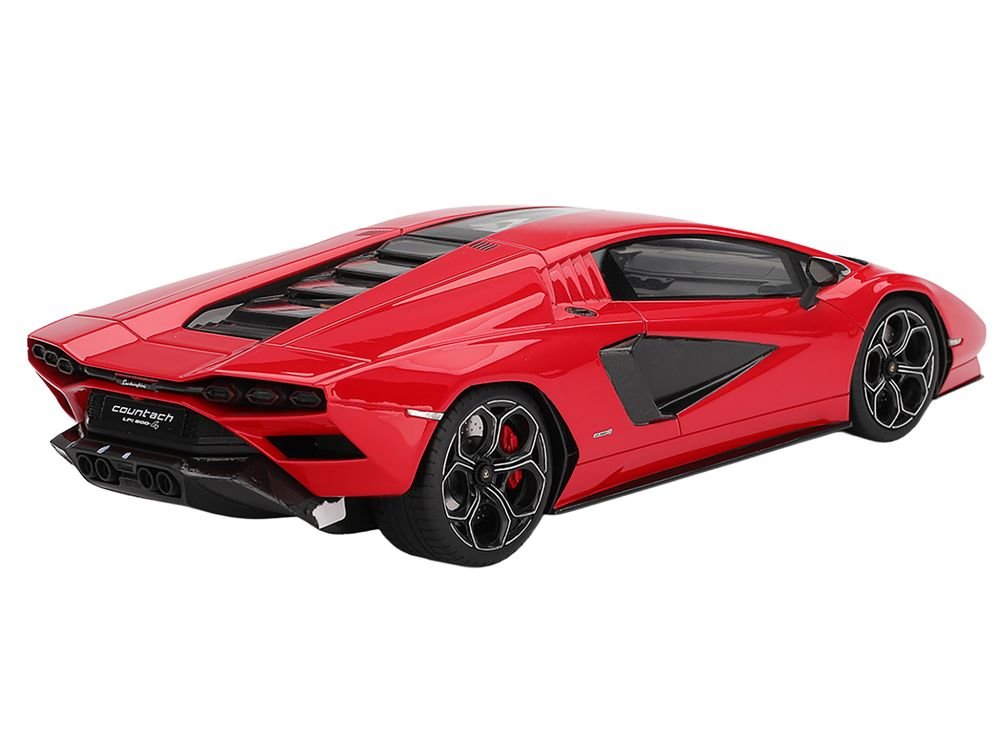 Lamborghini Countach LPI 800-4 Rosso Mars Red 1/18 Model Car by Top Speed view 5