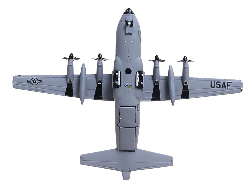 Lockheed C-130H3 Hercules Transport Aircraft "96-7325 120th Airlift Wing Montana Air National Guard" United States Air Force "Gemini Macs" Series 1/400 Diecast Model Airplane by GeminiJets view 4