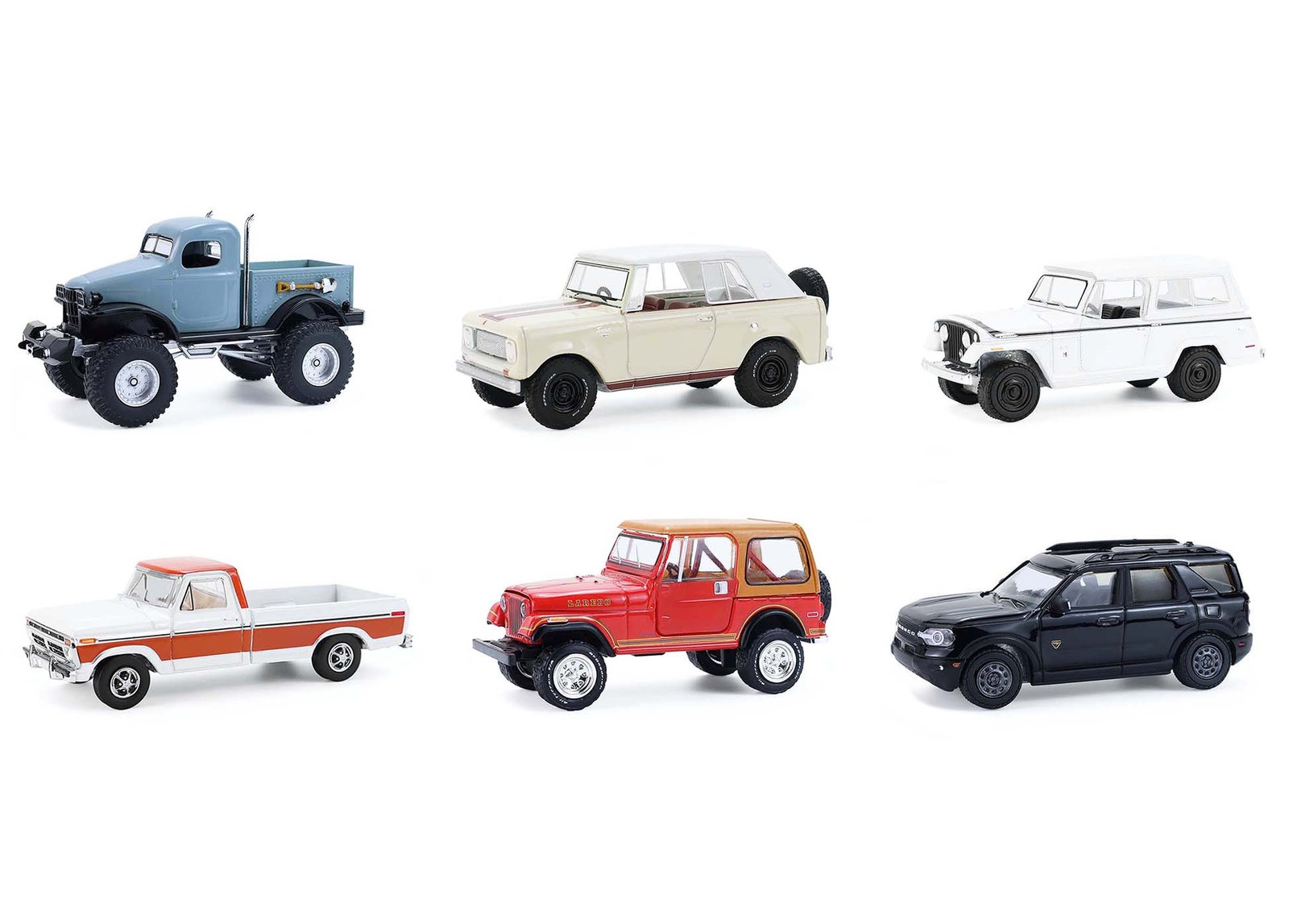 "All Terrain" Series 17 Set of 6 pieces 1/64 Diecast Model Cars by Greenlight view 2