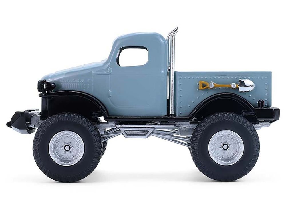 1941 Military Half Ton 4x4 Truck Slate Blue "All Terrain" Series 17 1/64 Diecast Model Car by Greenlight view 2