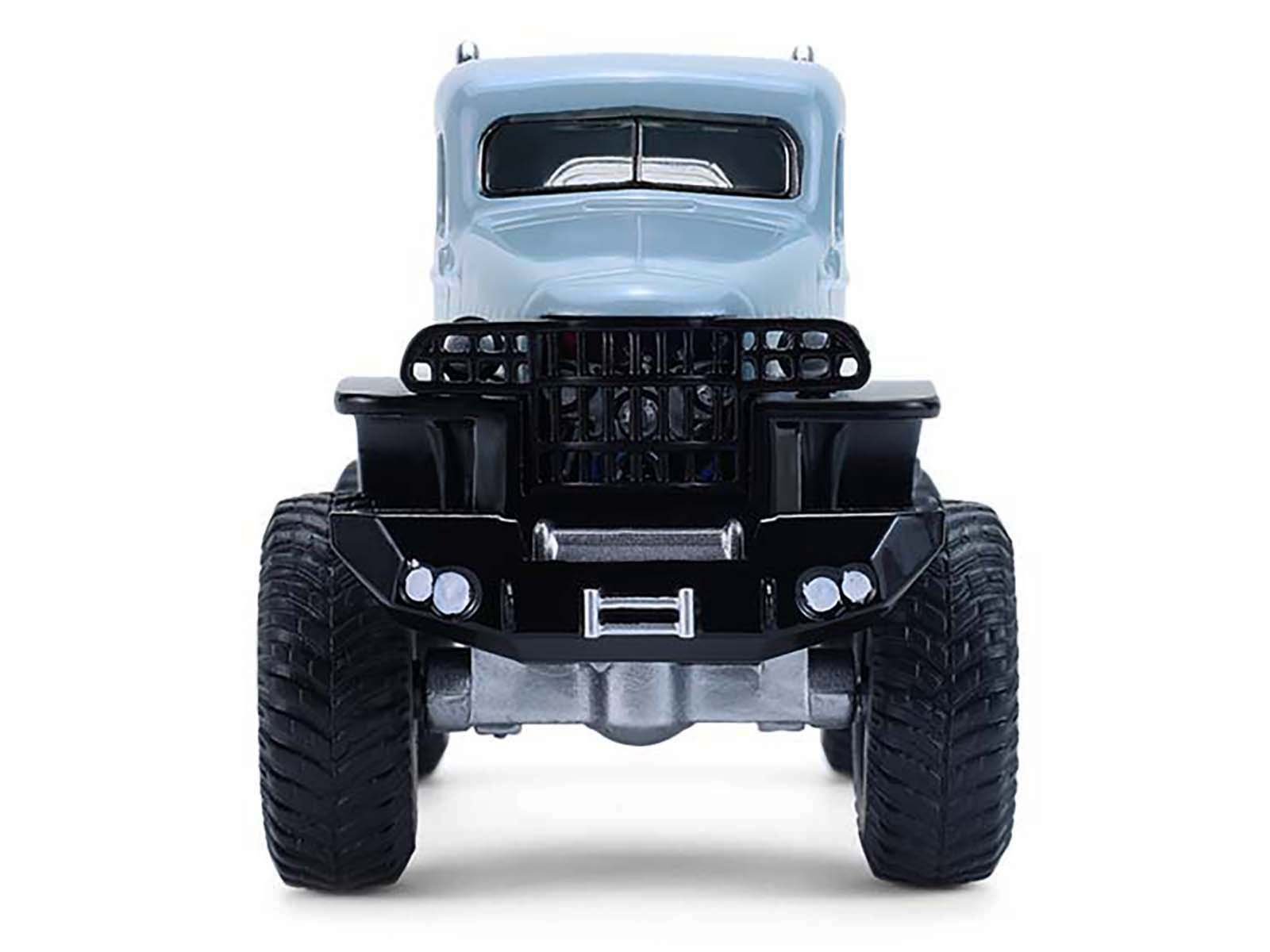 1941 Military Half Ton 4x4 Truck Slate Blue "All Terrain" Series 17 1/64 Diecast Model Car by Greenlight view 4