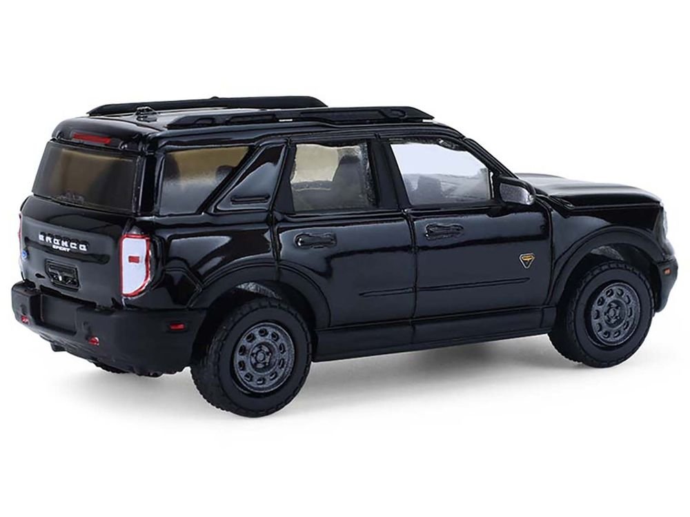 2022 Ford Bronco Sport Badlands Black "All Terrain" Series 17 1/64 Diecast Model Car by Greenlight view 3