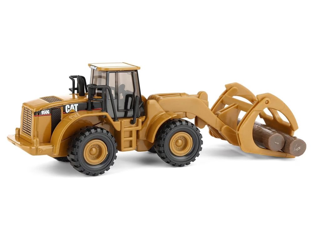 CAT Caterpillar 730 Articulated Truck Yellow 1/87 (HO) Diecast Model by Diecast Masters view 3