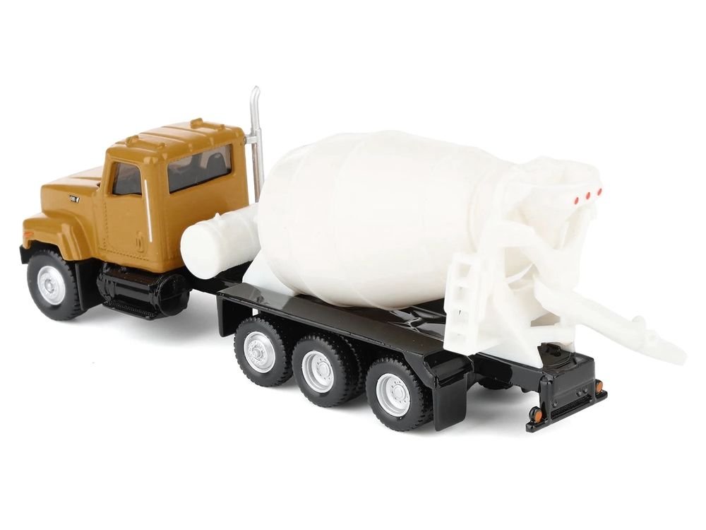 CAT Caterpillar CT681 Concrete Mixer Yellow 1/87 (HO) Diecast Model by Diecast Masters view 2