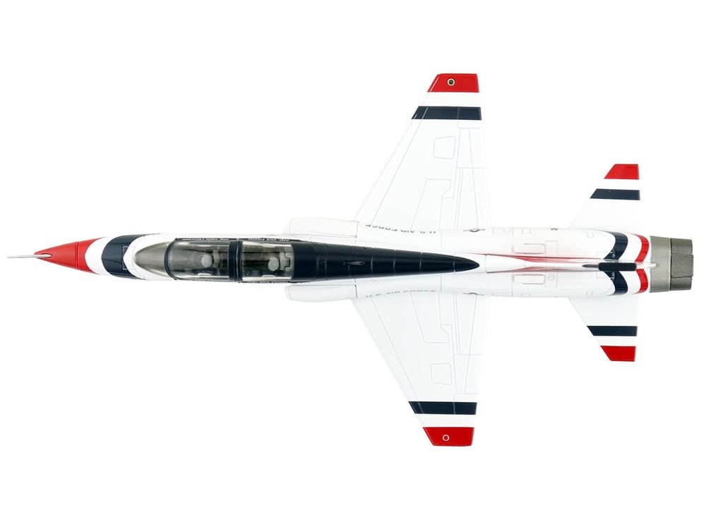 Northrop T-38 NASA Aircraft "#1 Thunderbirds" (1970s) United States Air Force "Air Power Series" 1/72 Diecast Model by Hobby Master view 3