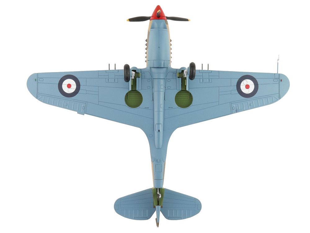 Curtiss P-40 Warhawk Tomahawk Mk IIB Aircraft "LD-C Clive Caldwell No. 250 Squadron North Africa" (1942) British Royal Air Force "Air Power Series" 1/48 Diecast Model by Hobby Master view 4