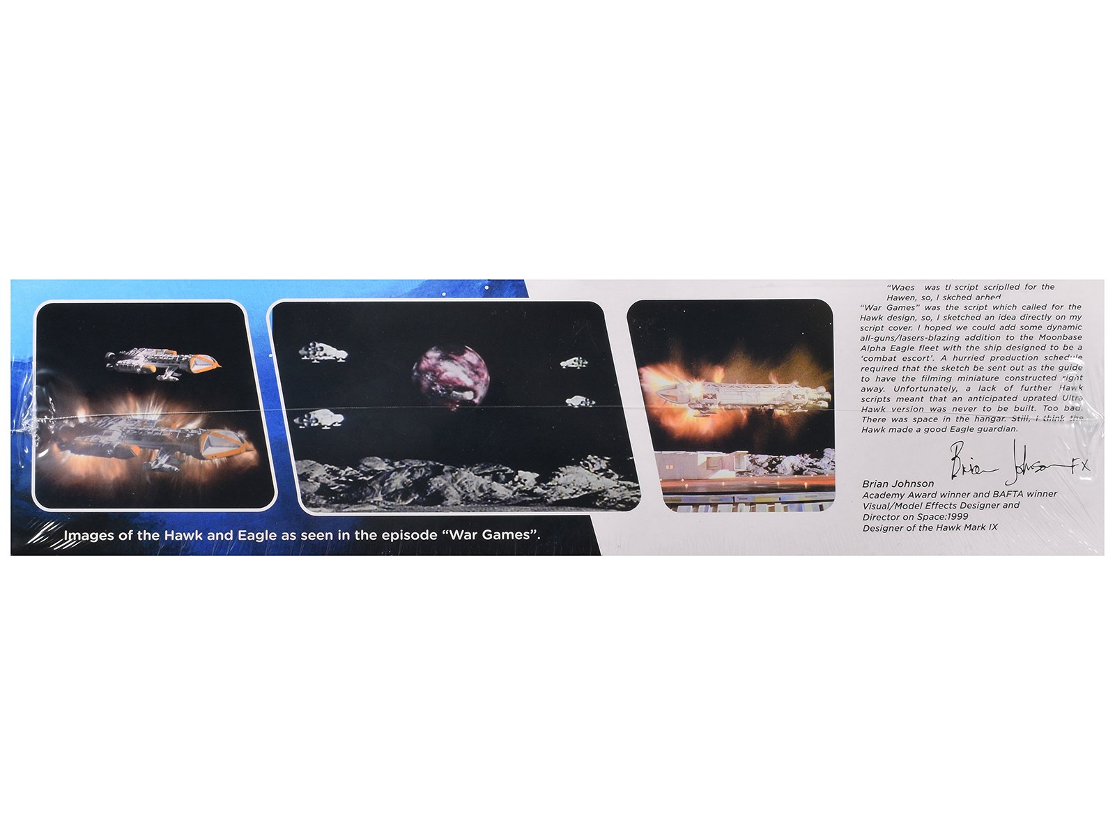 Skill 2 Model Kit Eagle and Hawk War Games Edition "Space: 1999" (1975-1977) TV Series 1/72 Scale Model by MPC view 2