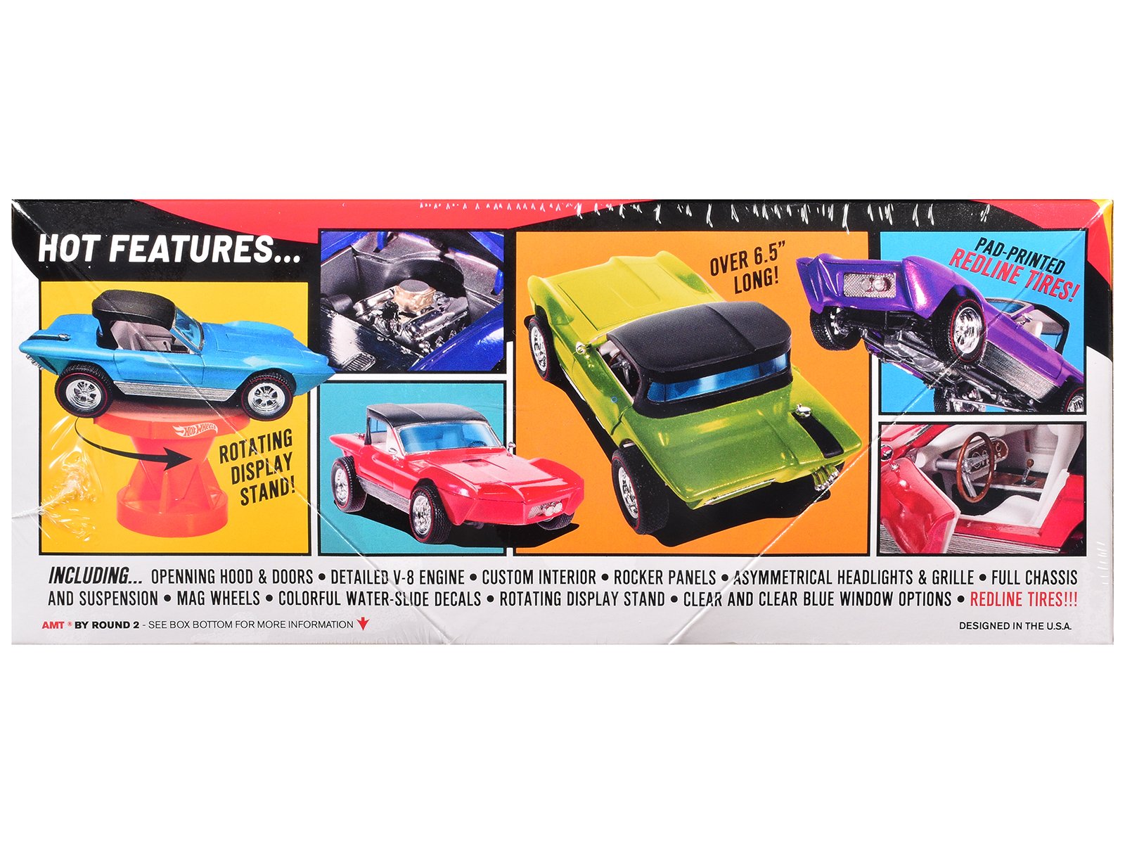 Skill 2 Model Kit Python Car "Hot Wheels" 1/25 Scale Model by MPC view 2
