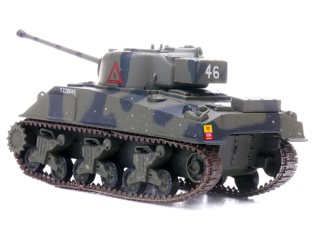 Sherman Firefly Mk.VC Medium Tank "A Squadron 4th/7th Royal Dragoon Guards 8th Armoured Brigade Normandy" (1944) British Army 1/72 Diecast Model by Legion view 2