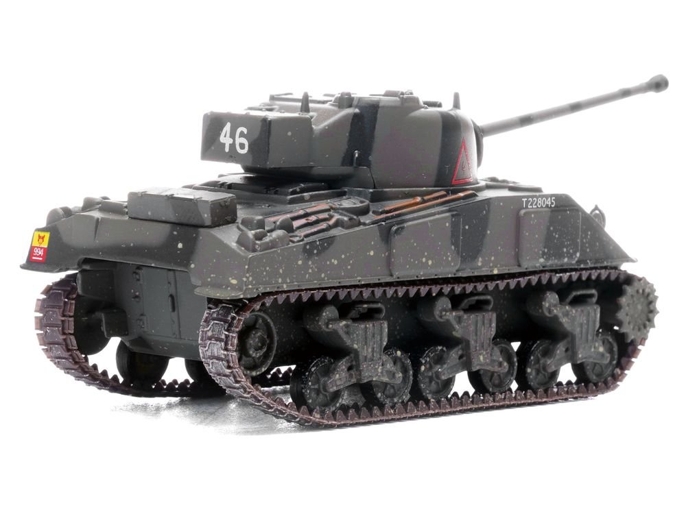 Sherman Firefly Mk.VC Medium Tank "A Squadron 4th/7th Royal Dragoon Guards 8th Armoured Brigade Normandy" (1944) British Army 1/72 Diecast Model by Legion view 3
