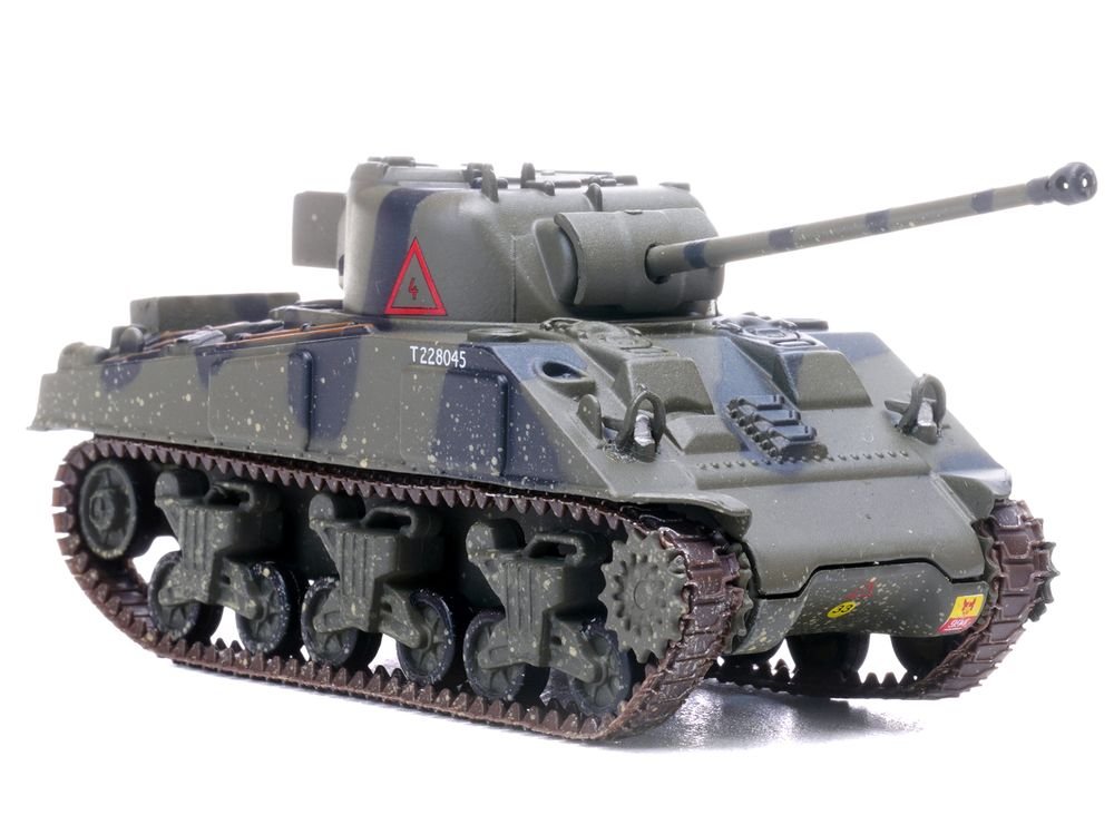 Sherman Firefly Mk.VC Medium Tank "A Squadron 4th/7th Royal Dragoon Guards 8th Armoured Brigade Normandy" (1944) British Army 1/72 Diecast Model by Legion view 5
