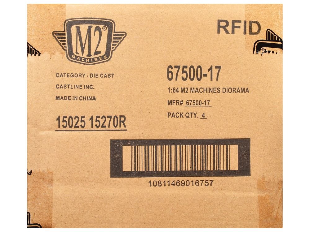 "Auto News" Release 17 Set of 4 Cars Limited Edition to 8500 pieces Worldwide 1/64 Diecast Model Cars by M2 Machines view 3