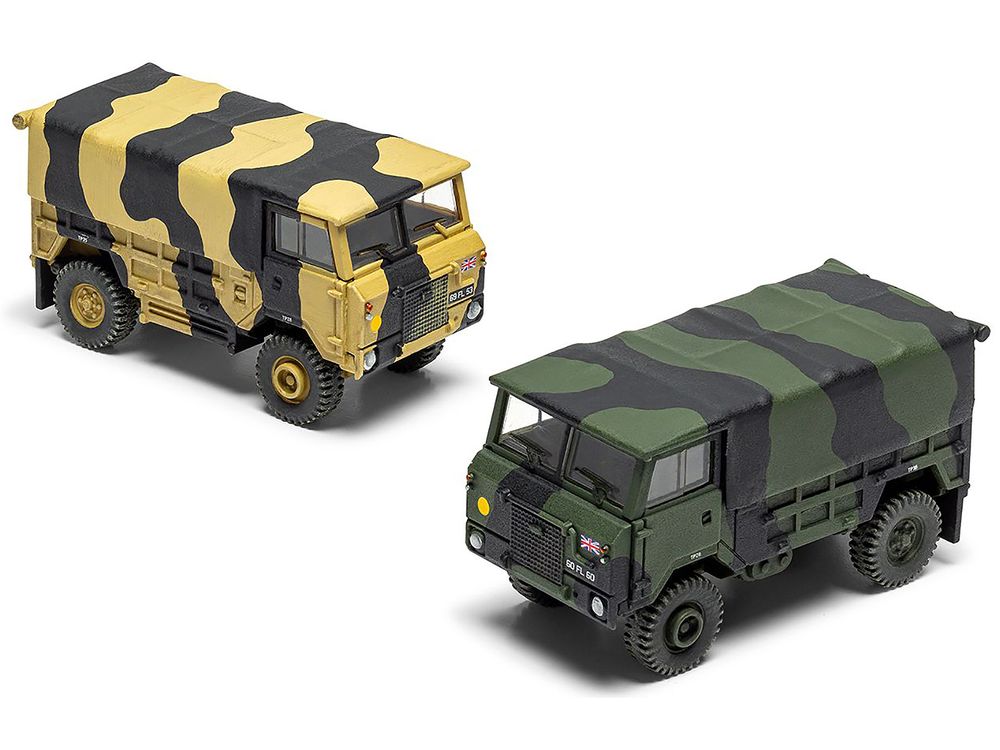 Level 1 Model Kit Land Rover 1 Tonne FC Truck (GS Body) with 3 Scheme Options 1/76 Scale Plastic Model Kit by Airfix view 3