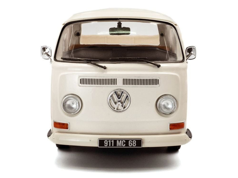 1968 Volkswagen T2 Pickup Truck Beige 1/18 Diecast Model Car by Solido view 5