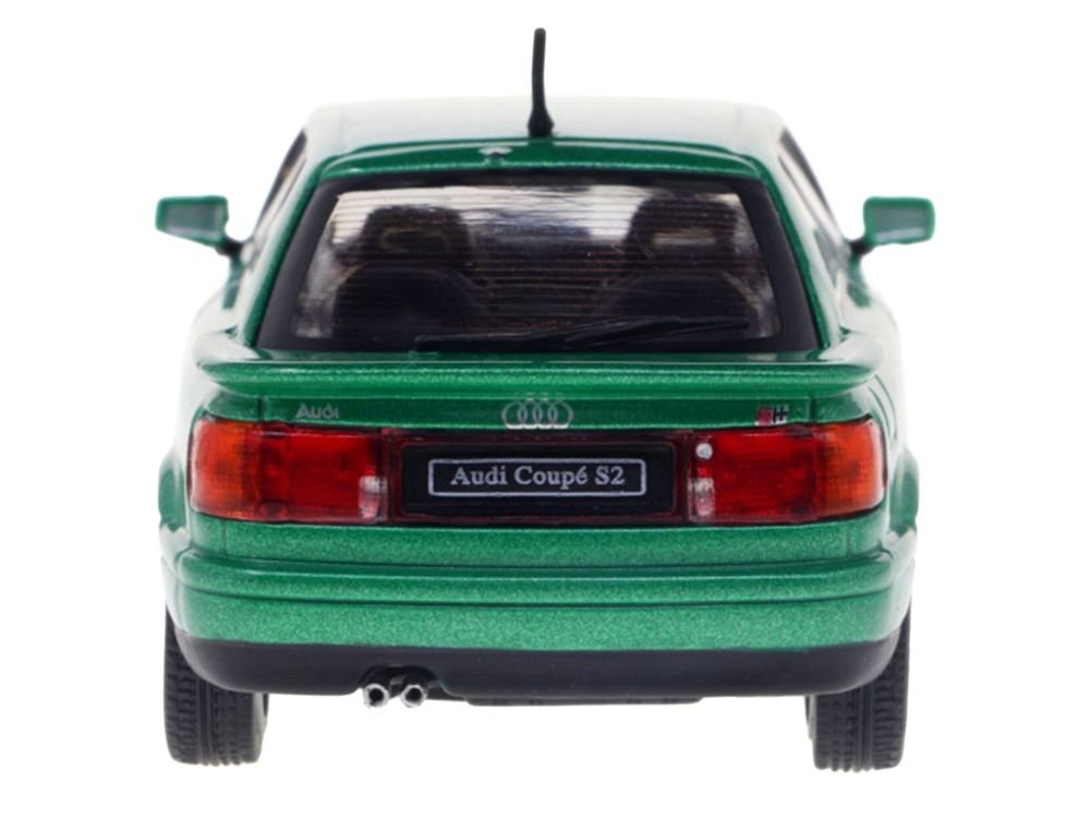 1994 Audi Coupe S2 Cricket Green Metallic 1/43 Diecast Model Car by Solido view 5