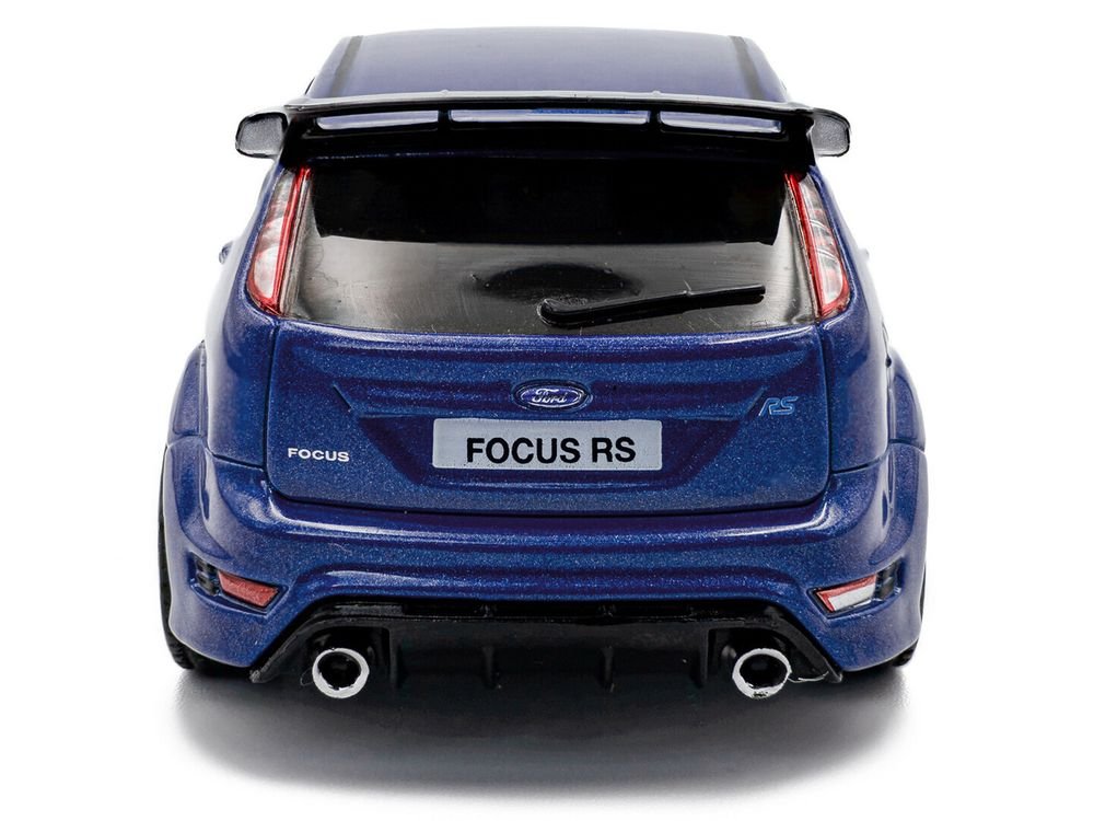 2010 Ford Focus MKII RS Indianapolis Blue Metallic 1/43 Diecast Model Car by Solido view 5