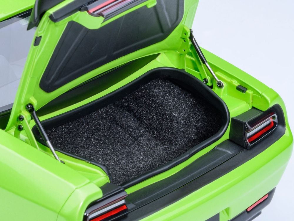 2023 Dodge Challenger SRT Super Stock Sublime Green 1/18 Model Car by Autoart view 5