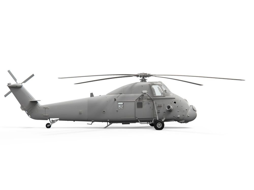 Level 2 Model Kit Westland Wessex HC.2 Helicopter with 3 Scheme Options 1/72 Plastic Model Kit by Airfix view 3